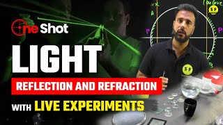 Light Reflection and Refraction with Experiment Class 10 Science One Shot  Ashu Sir Science and Fun [upl. by Daven]