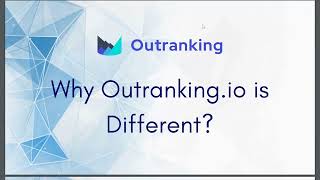 Why outrankingio is Different [upl. by Aloz]