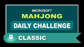 Microsoft Mahjong Daily Challenge August 30 2024  Classic  Hard [upl. by Noyr346]