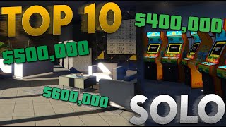 Best 10 SOLO Ways To Make Money In GTA Online [upl. by Goar]