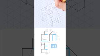 📐 EJERCICIO de PERSPECTIVA Isométrica RESUELTO ✒️  82 de 100 [upl. by Daveta]