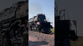 UP 4014 passing Loveland IA 9424 [upl. by Arolf935]