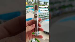 🔥💨ROCKY PATEL Dark Star🌤️cigar cigars cigarlife asmr lighter shorts reels [upl. by Dyraj]