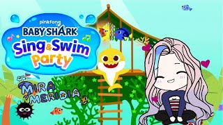 Baby Shark Sing amp Swim Mira Shark Doo Doo Doo Doo Doo Mira Meridia  Virtual Idol [upl. by Tengdin]