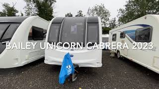 Bailey Unicorn Cabrera 2023 caravan [upl. by Mehta706]