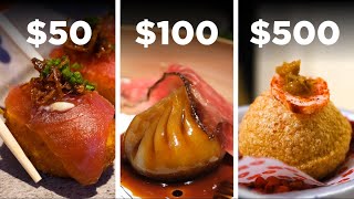 50 vs 100 vs 500 Meals From The World’s Best Chef [upl. by Alfonzo816]