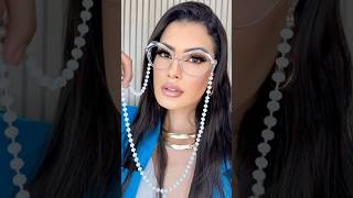 Oculos transparente makeuptutorial maquiagemdiaadia [upl. by Fredia]