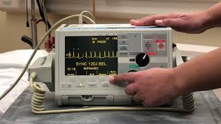 Zoll M Series Synchronized Cardioversion [upl. by Ynnus]