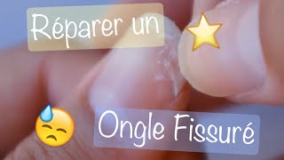 Comment Réparer un Ongle Fissuré♡ [upl. by Matty284]