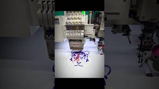 Autowin H type high speed flat embroidery machine [upl. by Aztilay446]