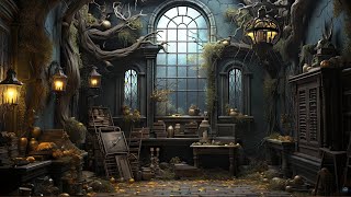 3Hours Slytherin Comman Room  Harry Potter ASMR Ambiance [upl. by Enileda896]