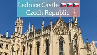 Magnificent castle of Lednice in Czech Republic 😍😍 [upl. by Bullard742]