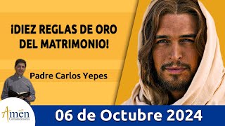 Evangelio De Hoy Domingo 6 Octubre 2024 PadreCarlosYepes l San Marcos 10 216 [upl. by Zumwalt]