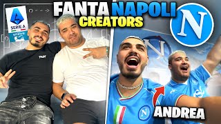 ⚽️🤯 LASTA del FANTACALCIO più PAZZA di YOUTUBE ITALIA 💙 Napoli Edition [upl. by Enirehtak]