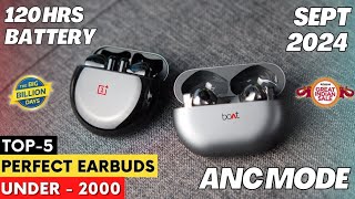 Top 5 Best Earbuds Under ₹2000 2024 ⚡ Best Wireless Earbuds Under 2000 ⚡ Best TWS Under 2000 ⚡ [upl. by Elianora]