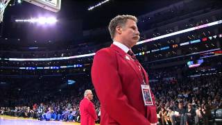 Will Ferrell a security guard at Staples Center [upl. by Montford]