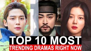 Top 10 Most Trending Korean Series Right Now  Best Kdrama To Watch On Netflix Disney Viki 2024 [upl. by Bourque]