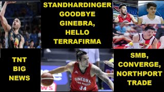 GINEBRA TRADES STANDHARDINGER TO TERRAFIRMA  SMB TRADES JERON TENG  BIG MAGNOLIA NEWS [upl. by Jamima]