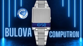 The Incredible Bulova Computron 96C139  Full Review  Best LED Watch Ive ever seen [upl. by Eitak322]