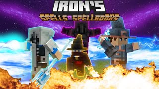 Irons Spells and Spellbooks Mod Spell Crafting Elixirs Armors and More│ Minecraft Mod Showcase [upl. by Alimat]