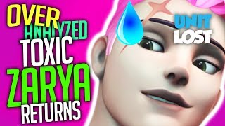 Overwatch Coaching  TOXIC TILTED Zarya RETURNS  MASTER 3700 SR  OverAnalyzed [upl. by Compton164]