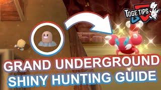 How to Shiny Hunt in the Grand Underground  Pokémon Brilliant Diamond and Shining Pearl [upl. by Trow]