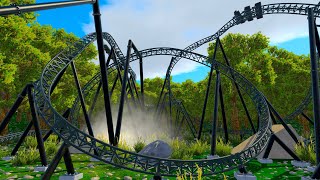 Chasm  Gerstlauer Infinity Coaster  NoLimits 2  FVD  Coaster 44 [upl. by Cassius]