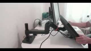 Monoprice Interactive Tablet and HPBT861AT  Ergotron LX Arm [upl. by Garey]