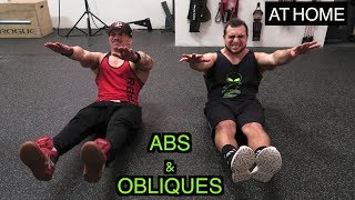 Intense 5 Minute At Home Abs amp Obliques Workout [upl. by Llenra939]