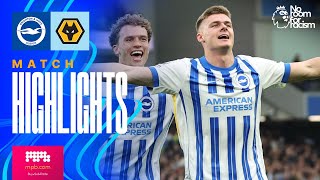 HIGHLIGHTS  Brighton v Wolves  Premier League [upl. by Honora447]