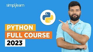 Python Full Course 2023  Learn Python in 12 Hours  Python Tutorial for Beginners  Simplilearn [upl. by Enella]