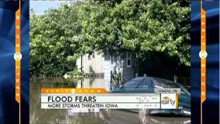 Severe Flooding in Iowa [upl. by Nylle914]