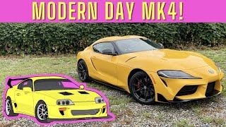 2023 Toyota GR Supra Manual POV Start Up Test Drive Walkaround and Review [upl. by Pegasus116]