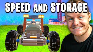 NEW How to Build a Fast Storage amp Reliable Car in LEGO Fortnite [upl. by Harl]