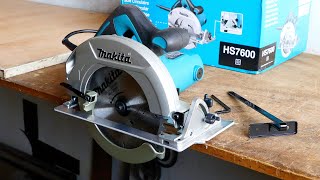 Powerful Circular Saw For DIY Use Unboxing  Makita HS7600 [upl. by Eduj]