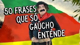 50 frases que só gaúcho entende [upl. by Ellehcar]