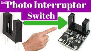 photo interruptor sensor circuit as a switch [upl. by Bocock57]