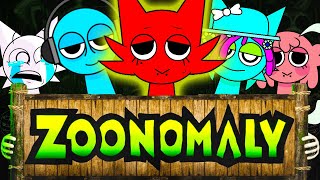 Incredibox Sprunki Animation SAD STORY  Zoonomaly Theme Song COVER [upl. by Kenna]