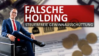 Sinnlose Steuergesetze Gewinnausschüttungen einer GmbH NICHT steuerfrei [upl. by Seton498]