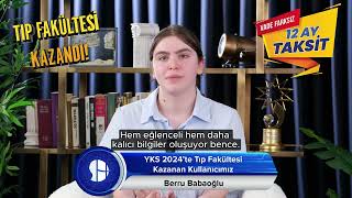 YKS 2024te Tıp Fakültesine Yerleşen Kullanıcımız Berruyu Tebrik Ediyoruz yks dopinghafıza [upl. by Nylyaj]