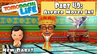 Tomodachi Life 3DS  Part 49 Alfred Moves In  JWittz amp Nicoles Baby [upl. by Ees]