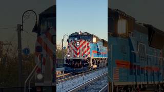 Metra 506 speeds past Grayland [upl. by Gilliam]