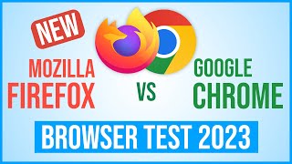 Mozilla Firefox vs Google Chrome Browser Test 2023  Ram Usage Speed Test Benchmark [upl. by Ambur]