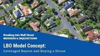 LBO Model Concept Leveraged Buyout and Buying a House [upl. by Hite745]