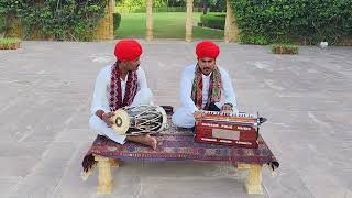 Rajasthani Singer Artists with a Sweet Hindi Song at Suryagarh Palace Jaisalmer Rajasthan [upl. by Slinkman742]