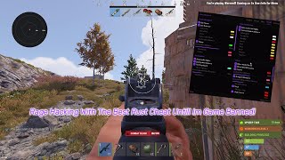 RAGE HACKING With The BEST Rust Cheat Untill Im Game Banned [upl. by Avehstab]