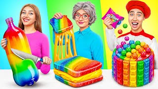 Me vs Grandma Cooking Challenge  Delicious Kitchen Hacks by Multi DO Smile [upl. by Pavia]