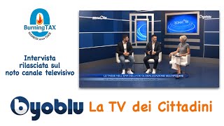 Intervista televisiva su Byoblu di Burning TAX [upl. by Hilaire]