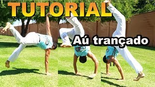 Capoeira Tutorial27 Aú trançado au trocado au moeda au bandeira [upl. by Miles332]