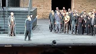 Macerata Opera Festival 2024 Applausi per la prima di Norma 20 luglio 2024 [upl. by Ahnavas455]